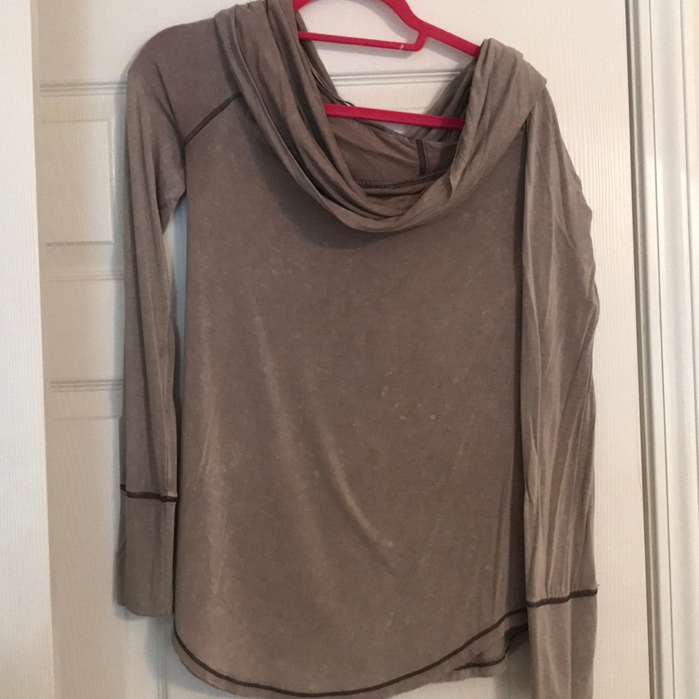 Free People cowl neck top